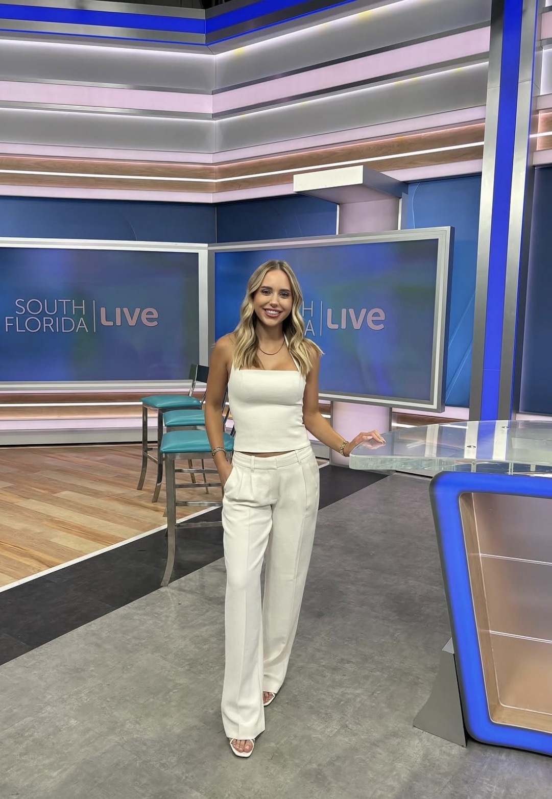 Reese Matheny on the South Florida Live set