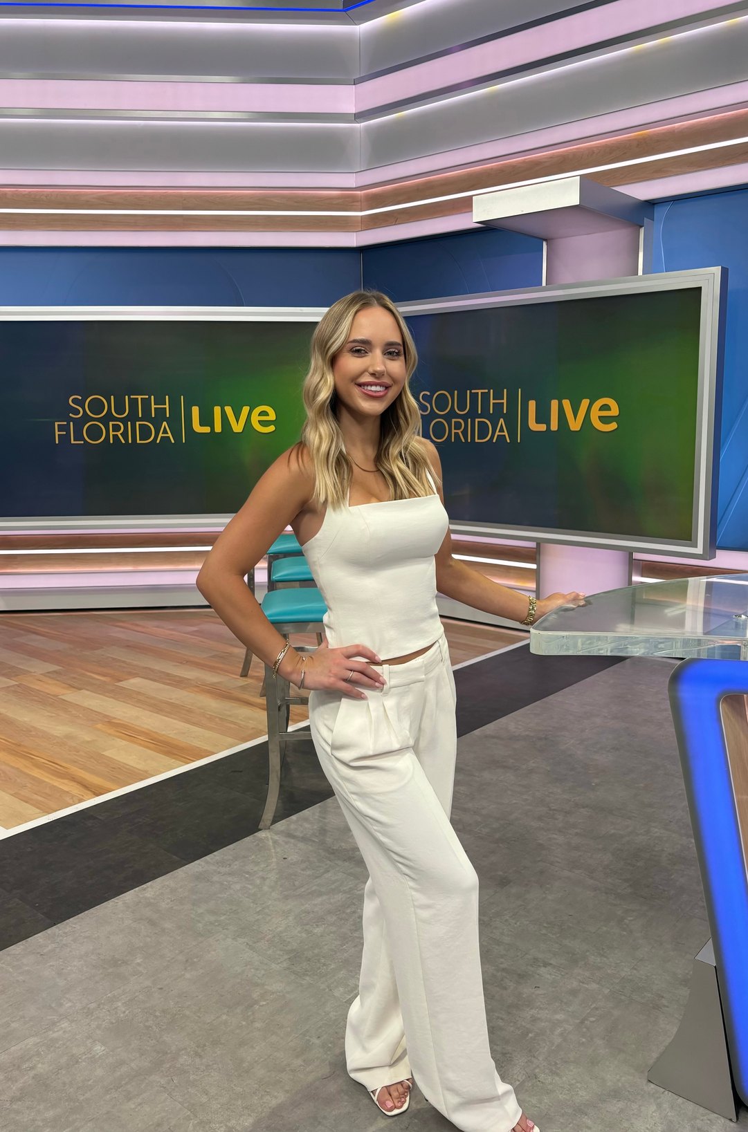 Reese Matheny on the South Florida Live set